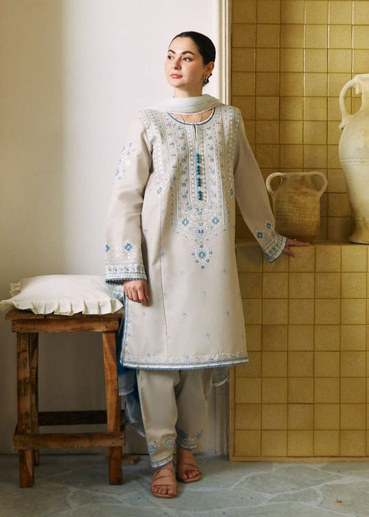 ZARA SHAJAHAN Lawn Embroidered Hit Code Unstitched 3PC