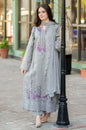 MUSHQ Chikankari Luxury Embroidered Lawn Unstitched 3PC