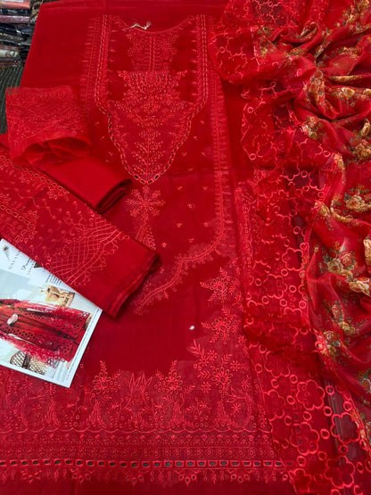 QALAMKAR Luxury Embroidered Lawn Suit with Chiffon Dupatta – Summer Collection 2026