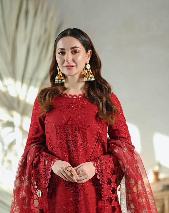 QALAMKAR Luxury Embroidered Lawn Suit with Chiffon Dupatta – Summer Collection 2026